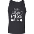 thumbnail image 1 of Leggings, Leaves & Lattes Please Adult Tank Top, 1 of 3