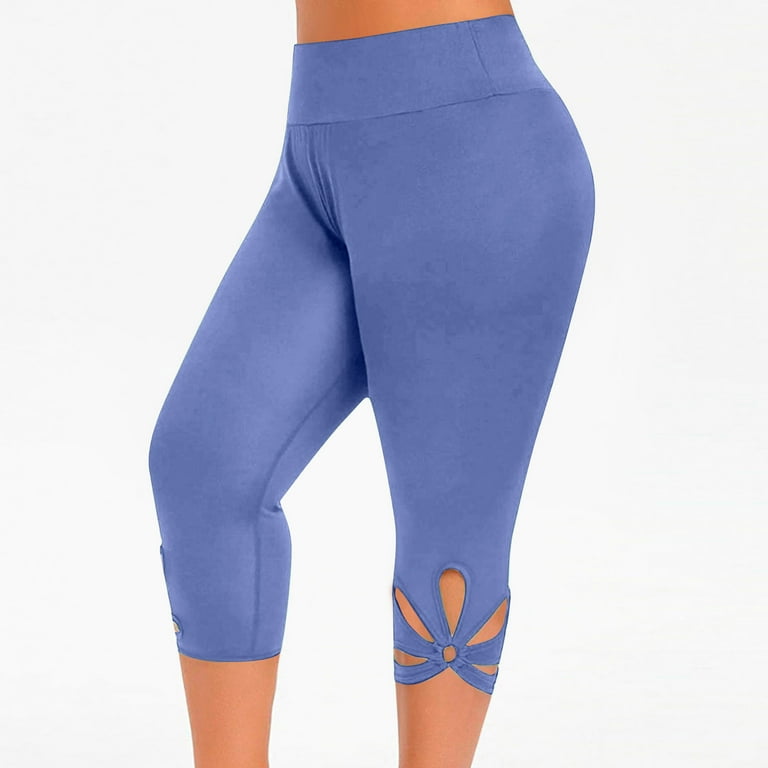 Leggings for Women under $5! Cagogo Capri Leggings for Women Plus