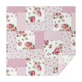 thumbnail image 1 of Pioneer Flower Floral Print Pattern Square Tablecloth,Waterproof Square Table Cover,Wipeable Spillproof Washable Table Cover for Home Kitchen Party Decor 42"X42"(107x107cm), 1 of 6