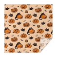 thumbnail image 1 of Halloween Cat and Pumpkin Pattern Square Tablecloth,Waterproof Square Table Cover,Wipeable Spillproof Washable Table Cover for Home Kitchen Party Decor 42"X42"(107x107cm), 1 of 6