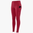 thumbnail image 1 of Lux Decor Women's High Waist Leggings with Pockets - Buttery Soft 4-Way Stretch Tummy Control Non-See-Through Squat Proof Yoga Pants for Workout, Gym & Running, Burgundy - XXL (US), 1 of 9