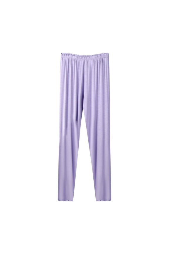 Women's Solid Color Lightweight Plus Size High-Waist Capri Leggings Polyester Spandex - Stretchy, Slimming, Versatile