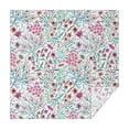 thumbnail image 1 of Pioneer Flower Floral Print Pattern Square Tablecloth,Waterproof Square Table Cover,Wipeable Spillproof Washable Table Cover for Home Kitchen Party Decor 60"x60"(152x152cm), 1 of 6