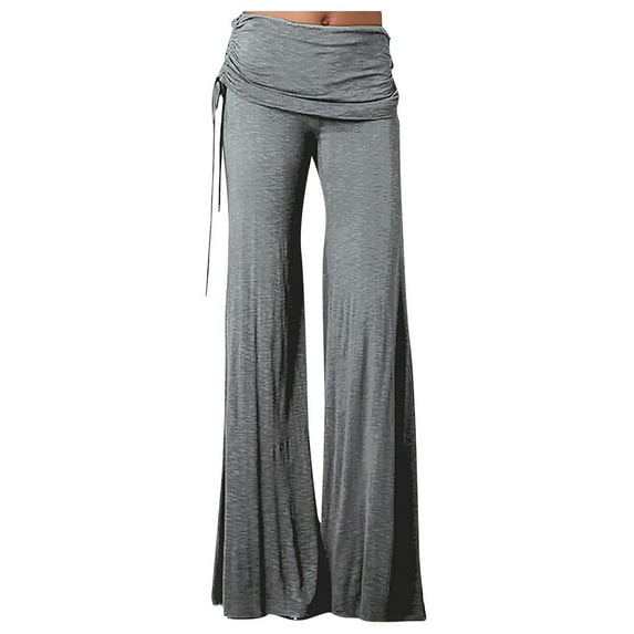 Leggings for Women,Workout Leggings for Women, Loose High Waist Wide Leg Pants Workout Out Leggings Casual Trousers Yoga Gym Flare Pants,Pants for Women