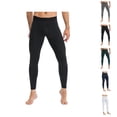 thumbnail image 1 of Leggings for Men 2025 High Elasticity Moisture Wicking Quick Drying Workout Fitness Training Running Tights Trousers, 1 of 1