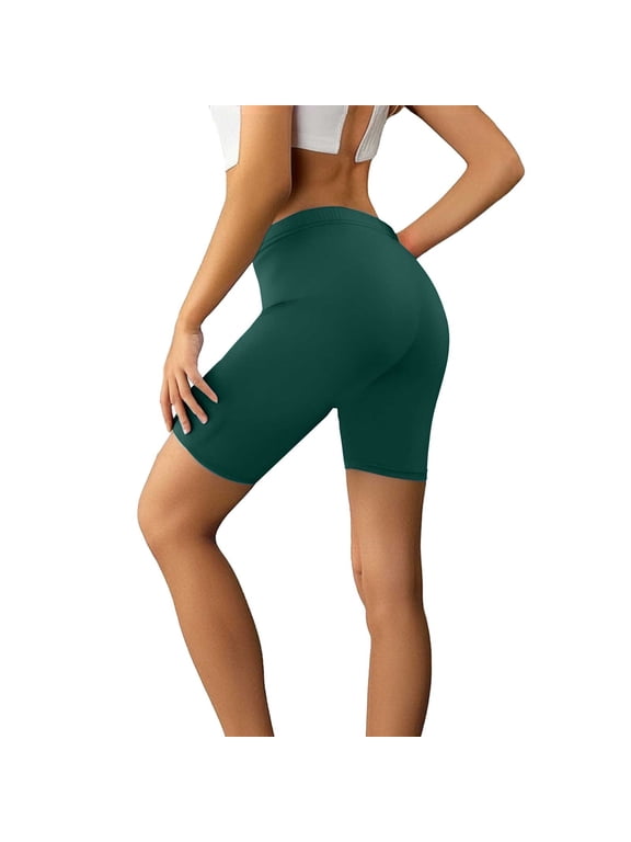 Leggings for Women High Waist Gym Workout Running Athletic Cycling Biker Shorts With Pockets Workout Soft Pants for Running