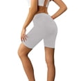thumbnail image 1 of Leggings for Women High Waist Gym Workout Running Athletic Cycling Biker Shorts With Pockets Workout Soft Pants for Running, 1 of 5
