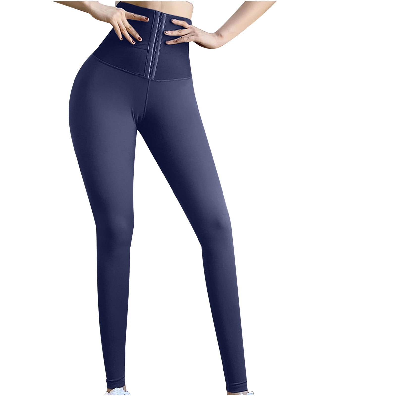  TSLA Women High Waist Yoga Pants with Pockets, Tummy Control  Yoga Capris, Stretch Workout Leggings, Basic Yoga Blue, Medium : Clothing,  Shoes & Jewelry