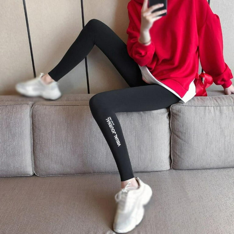 Leggings for Women No See-Through Tummy Control Yoga Pants Full Length Slim  Fit Workout Pants 