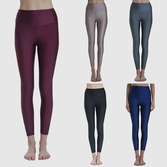 Leggings for Women Running Gym Athletic High Waisted Activewear Pants Stretchy Sports Full Length Yoga Pants