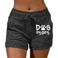 thumbnail image 1 of Womens Joggers Pants Pockets Drawstring Running Sweatpants Women Fashion Printed Bottoming Yoga Pants Casual Sports Tie Up Stretch Shorts, 1 of 4