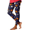 thumbnail image 1 of Leggings for Women Tummy Control Graphic‑Print High‑Waist‑Stretchy 7‑Length Slim‑Fit Workout Pants Fitness Clothing XL, 1 of 4