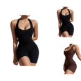 thumbnail image 1 of Leggings for Women Women's Jumpsuit Seamless Power Unitard Backless Sports for Yoga and Athletic Wear, 1 of 3
