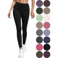 thumbnail image 1 of Leggings for Women Workout Sports High Elastic Waist Tummy Control Yoga Long Pants, 1 of 8