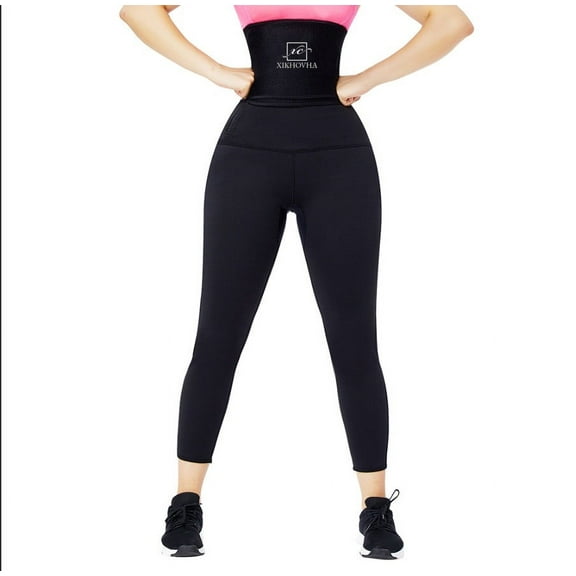 Leggings waist trainers-Black / L / Neoprene