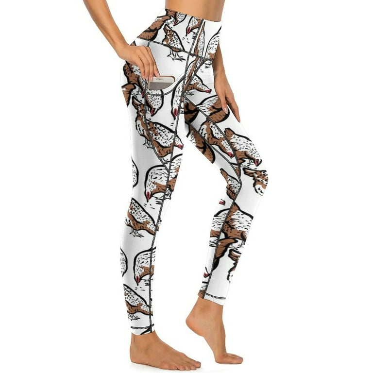 Leggings with chickens on them outlet