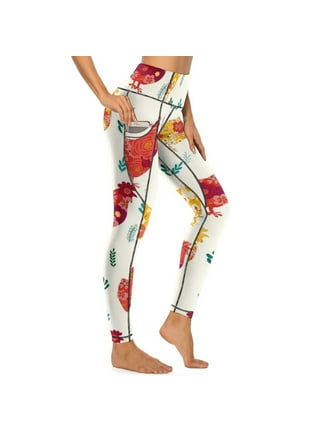 Leggings with chickens on them hot sale