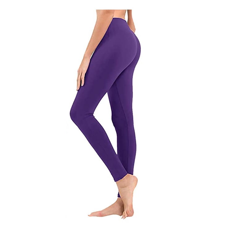 CAMPSNAIL 4 Pack High Waisted Leggings for Women with Pockets