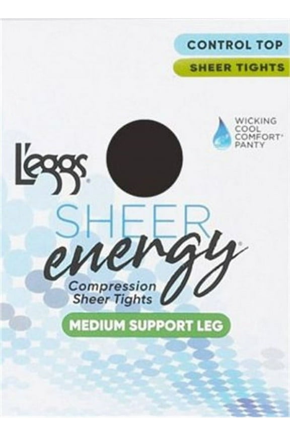 Sheer Energy Women's Standard-Panty, Sheer Toe, Nylon Pantyhose