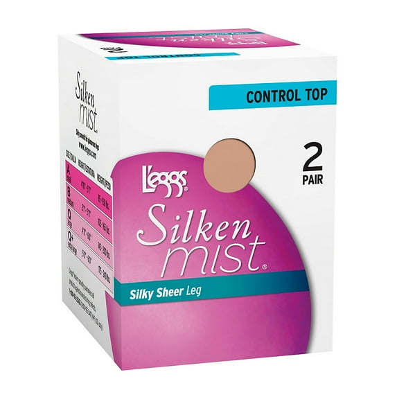 Leggs Silken Mist Shaper Panty Pantyhose, Style 20127