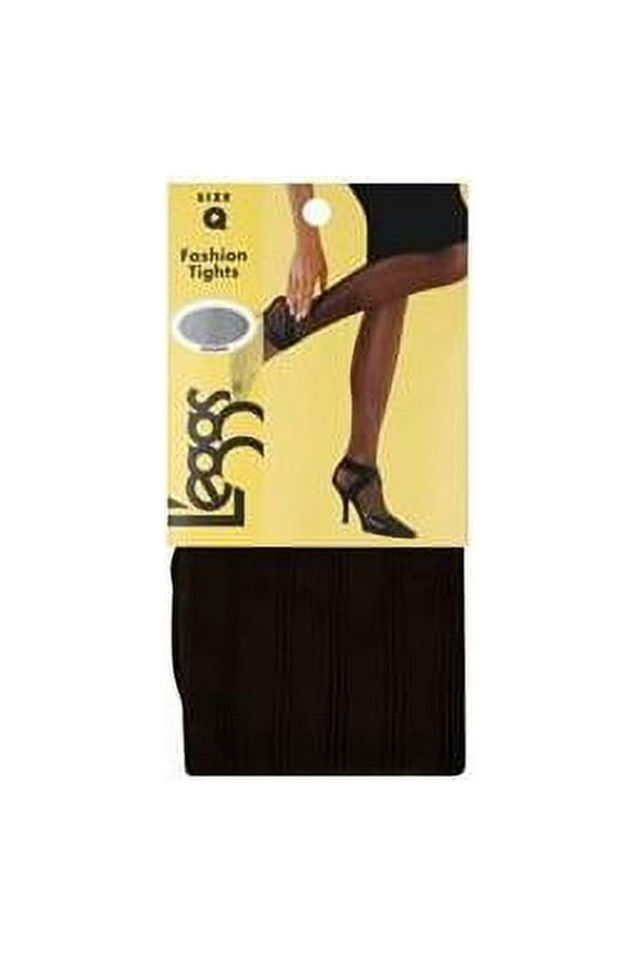 Leggswear Fashion Tights, Herringbone, Size Q, Brown
