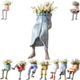 thumbnail image 1 of Leggy Pot Planter, Decorative Small Plant Pot for Succulents and Live Plants, Indoor Outdoor Home and Garden Decor, 2.76 in, 1 of 7
