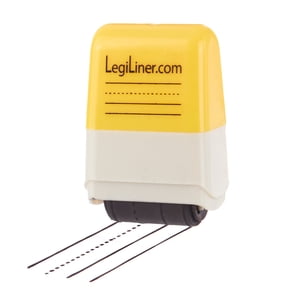 LegiLiner Self-Inking Teacher Stamp-Worm Line Handwriting Lines Roller Stamp