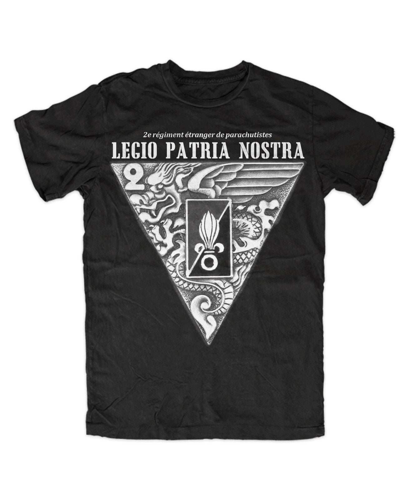 Sweat à Capuche Legio Patria Nostra - Hommage à La Légion étrangère Française, Coupe Classique, Tissu 241 G