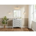 thumbnail image 1 of Legion Furniture WS2518-36-SS 36 in. Silver Strand Finish Solid Wood Sink Vanity, 1 in. Artificial Stone Top, 1 of 4