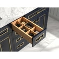 thumbnail image 1 of Legion Furniture 60" Blue Finish Sink Vanity Cabinet With Carrara White Top, 1 of 7