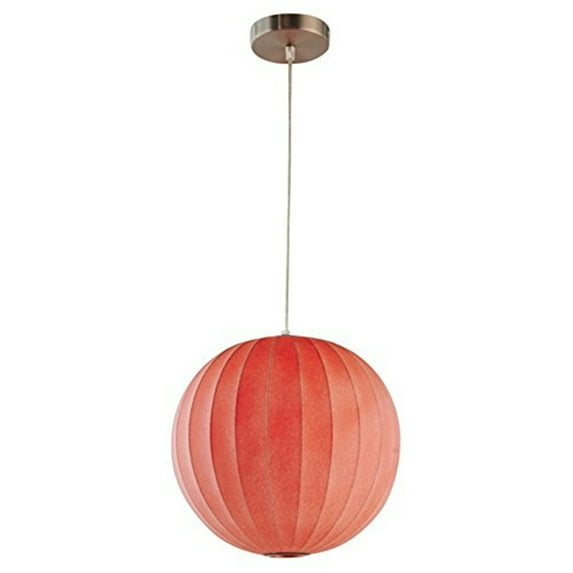 PENDANT LAMP-Color:Red,Material:POLYMER RESIN
