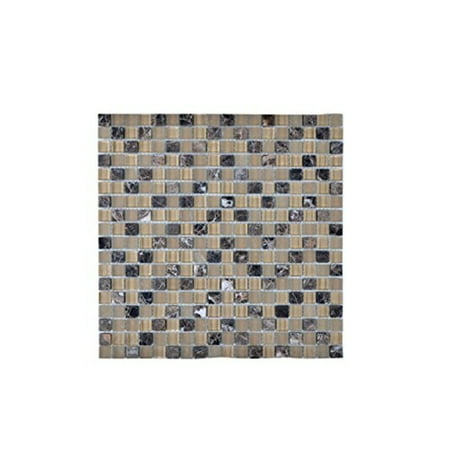 Legion Furniture MS22 Mosaic Mix With Stone-sf In Beige, Brown