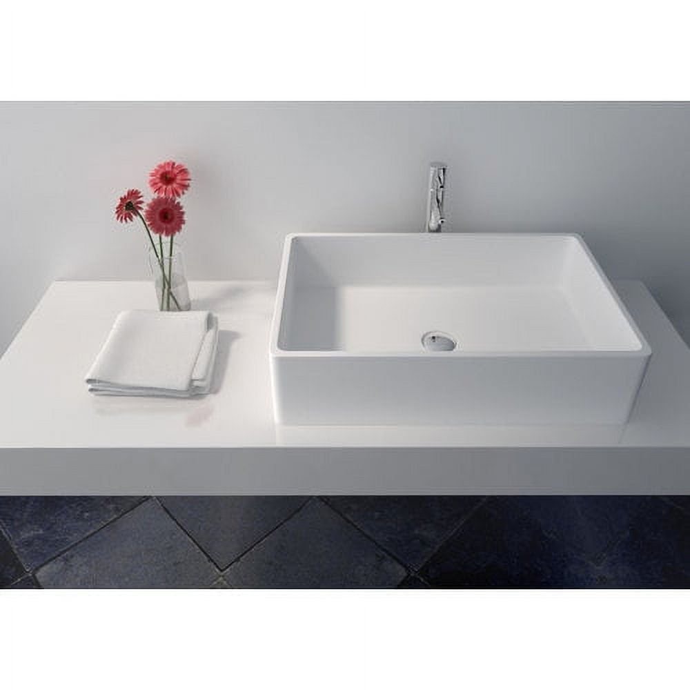 Legion Furniture Rectangular Vessel Bathroom Sink