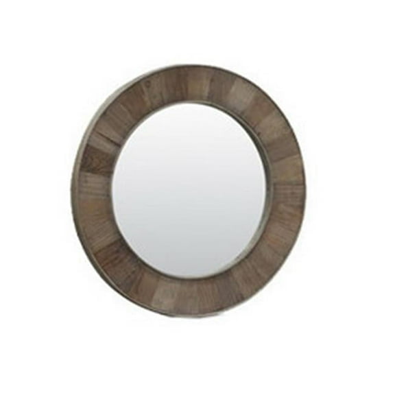Legion Furniture WK1811 Solid Recycled Fir Natural Oak Mirror