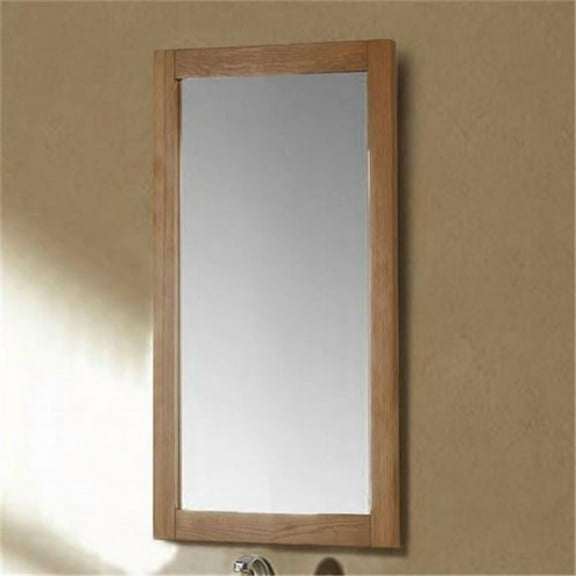 WLF6068-23-M 23 Mirror in Weathered Oak