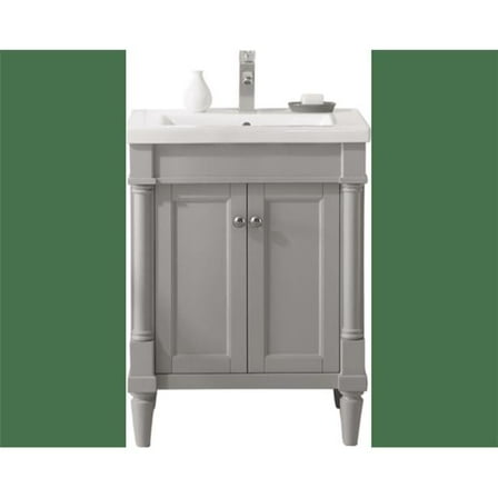Legion Furniture WLF9224-G 24 in. Sink Vanity, Gray
