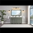 thumbnail image 1 of Legion Furniture WS2514-60-PG 60 in. Pewter Green Finish Solid Wood Sink Vanity, 1 ft. Artificial Stone Top, 1 of 1
