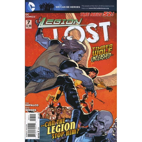 Legion Lost (2nd Series) #7 VF ; DC Comic Book