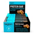 Legion Protein Bar Chocolate AIF4 Peanut Butter 100 Whey Protein
