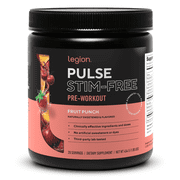 Pulse Natural Pre-Workout Supplement Caffeine-Free naturally sweetened and flavored