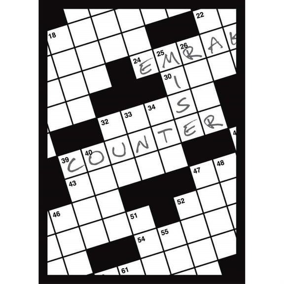 Legion Supplies LGNMAT103 DP-Double Matte Crossword Card - 50 Piece