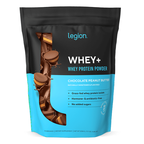 Whey+ Protein Isolate Powder naturally sweetened and flavored