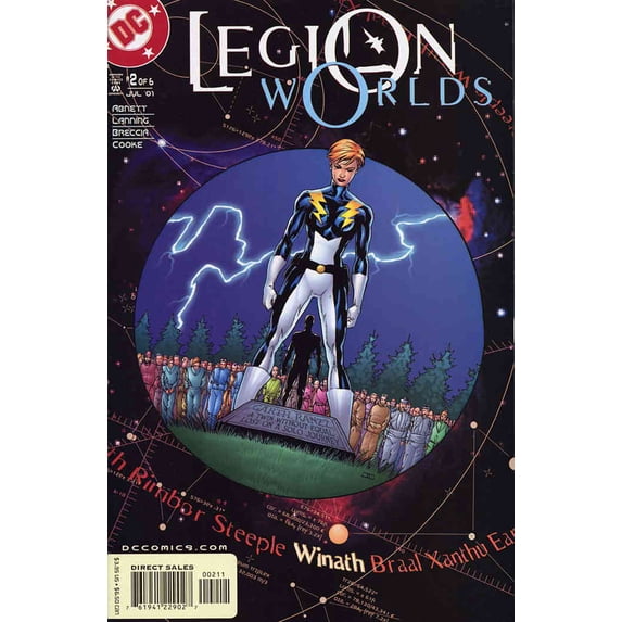 Legion Worlds #2 VF ; DC Comic Book