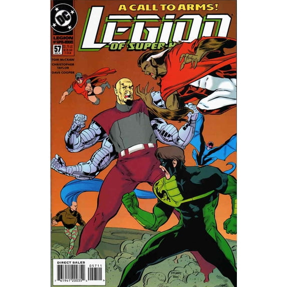Legion of Super-Heroes (4th Series) #57 VF ; DC Comic Book