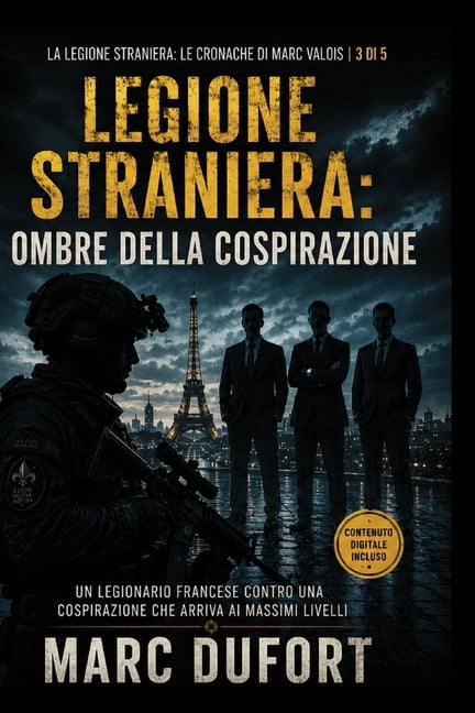 Legione Straniera - Le Cronache Di Marc Legione Straniera: Ombre della Cospirazione: Un legionario francese contro una cospirazione che arriva ai massimi livell, Book 3, (Paperback)
