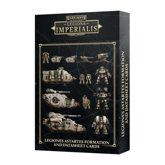 Legiones Astartes Formation and Datasheet Cards Legion Imperialis Warhammer HH