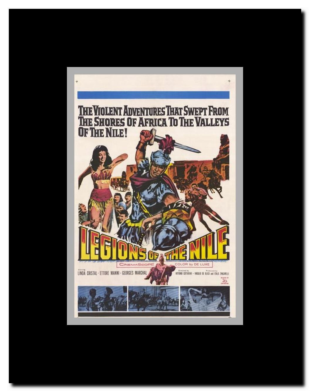 Legions of the Nile Framed Movie Poster