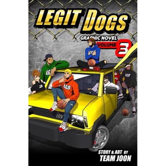 Legit Dogs: A Basketball Graphic Novel (Paperback) by Team Joon