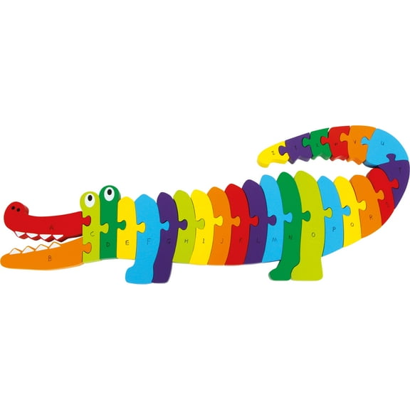 Legler Puzzle Crocodile ABC Non-Wooden Puzzles