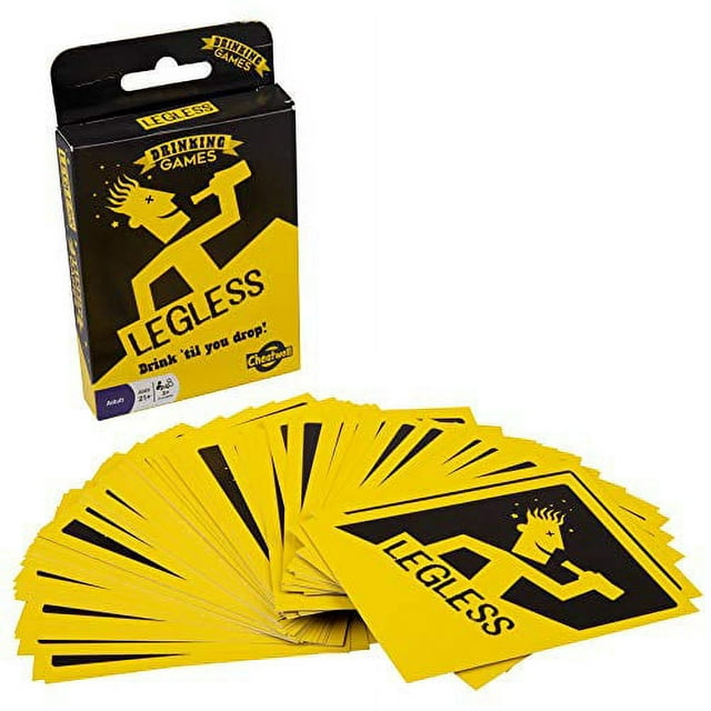 Legless - The Bar Drinking Game That Mixes Category Creativity with Alcohol - 69 Cards (Nice)